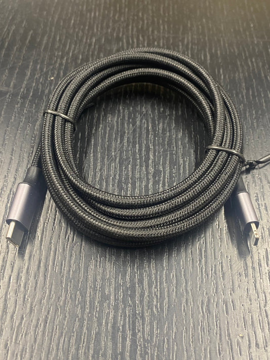 Black Charger - USB-C to Apple (x2)